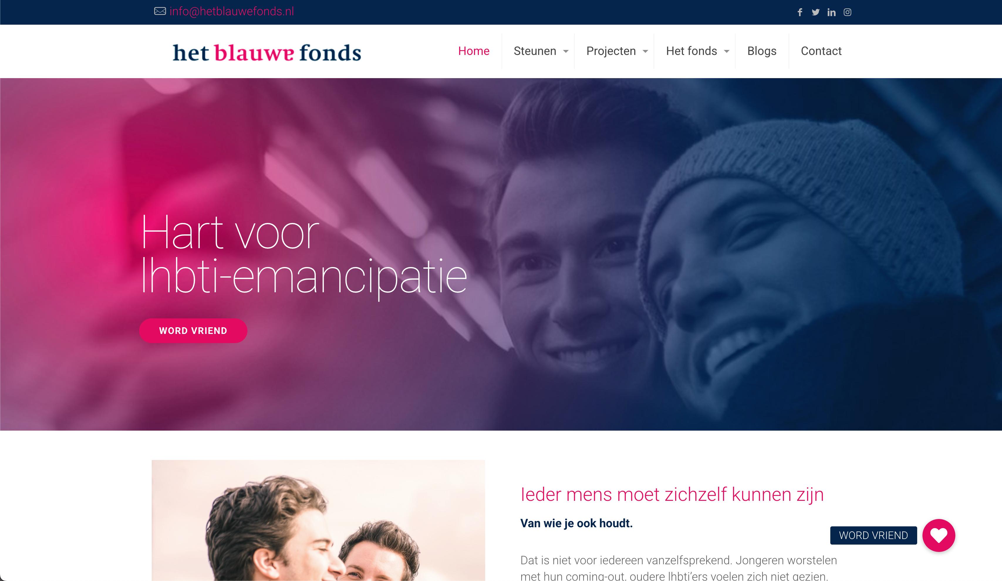 Website mockup